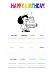 Happy Birthday Mafalda