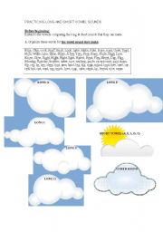 English Worksheet: Long & Short Vowel Pronunciation