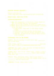 English Worksheet: Lesson Based on 