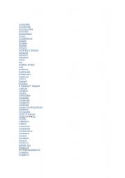 English worksheet: Commonly mispronounced words in English