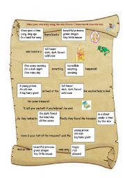 English Worksheet: Make your own story