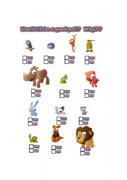 English Worksheet: Which animals make good pets?