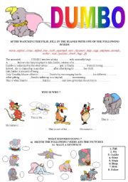 English Worksheet: DUMBO