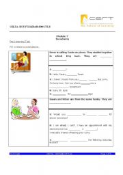 English Worksheet: Get Ready to Listen