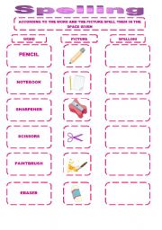 English Worksheet: Alphabet