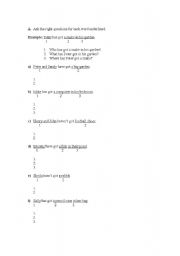 English Worksheet: Have got / has got