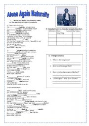 English Worksheet: Song