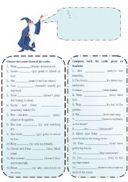 English Worksheet: Present Simple