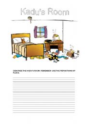 English Worksheet: WRITTING