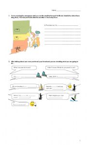 English worksheet: Exam - Third Part