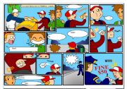 English Worksheet: COMIC