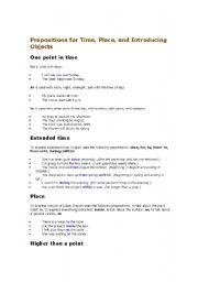 English worksheet: using 