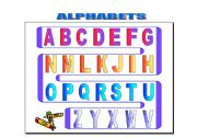 English Worksheet: Alphabet
