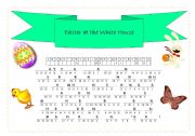 English Worksheet: Easter game