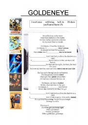 English Worksheet: Goldeneye