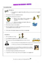 English Worksheet: ENHANCING YOUR VOCABULARY- Adjectives.  Vocabulary and Speaking. For Adult Learners