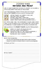 English Worksheet: GRAMMAR - Passive Voice