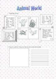 Guided Writing - worksheet 1