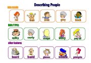 English Worksheet: Describing People (18.07.09)