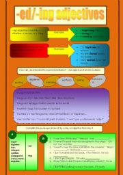 ed and ing adjectives