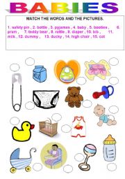 English Worksheet: BABIES