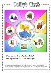 English Worksheet: Pollys & Jacks Week