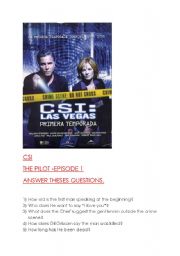 CSI SEASON 1 EPISODE 1- THE PILOT