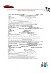 English Worksheet: whenever, whichever, wherever, however