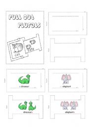 English Worksheet: Pull Out Plurals