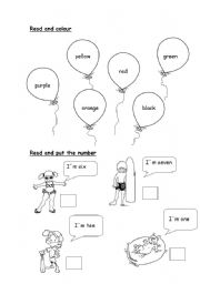 English Worksheet: Reading Comprehension