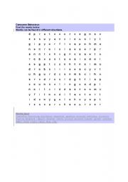 English worksheet: consumer behaviour