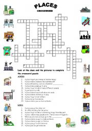 Places Crossword