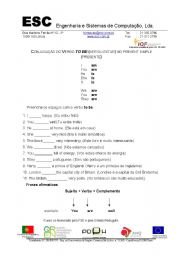 English worksheet: Introduction to the verb to be