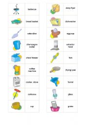 English Worksheet: Kitchen Utensils