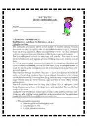 English Worksheet: Business English Test pre Intermediate adults