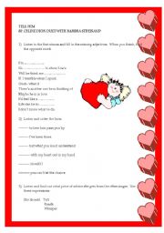 English worksheet: Tell Him by Celine Dion