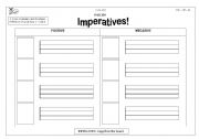 English Worksheet: Imperative