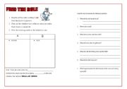 English worksheet: Past Simple LITTLE RED RIDING HOOD