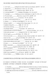 English Worksheet: PREPOSITIONS,PHRASES AND PARAPHRASING