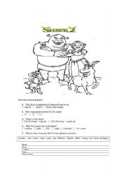 shrek 2 movie activities for kids