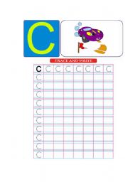 English Worksheet: english alphabet