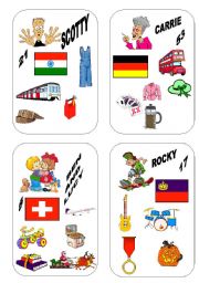 English Worksheet: SPEAKING CARDS SET 3