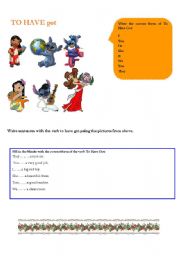 English worksheet: HAVE GOT