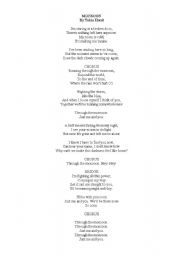 English worksheet: Monsoon by Tokio Hotel