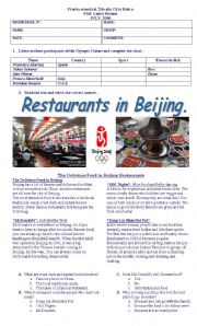 restaurants in beiging