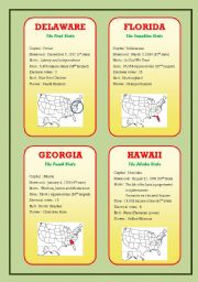 English Worksheet: The United states Identity Cards (Part 2)