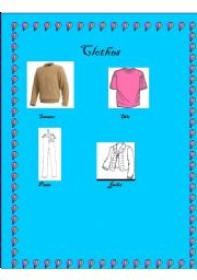 English worksheet: Clothes