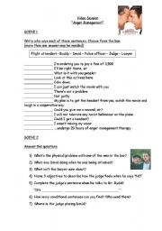 English Worksheet: Video Session based on the movie 