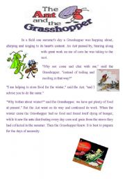 the ant and the grasshopper