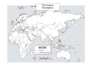 English Worksheet: Eastern Hemisphere
